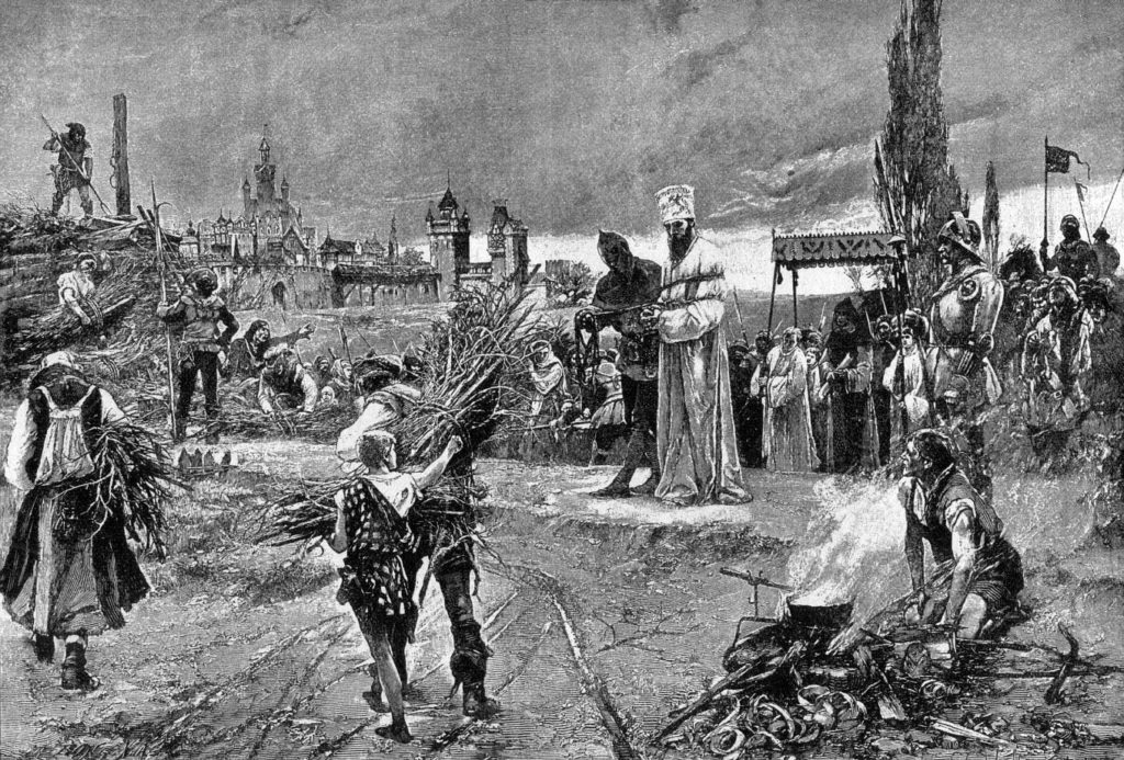 Pre Reformation The burning of Jon Hus